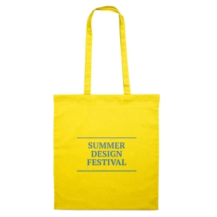 COTTONEL COLOUR+ shopping bag - Yellow