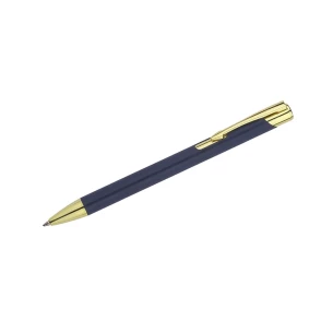 Golden ballpoint pen - Navy blue