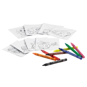 Coloring set, crayons | Hadley - neutral
