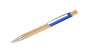 BALIS bamboo ballpoint pen - Blue