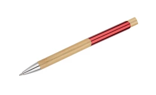 BALIS bamboo pen - Red