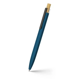 Recycled aluminium pen | Randall - Navy blue