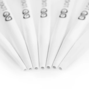 Roma White ballpoint pen - Blue