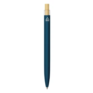 Recycled aluminium pen | Randall - Navy blue