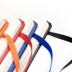 Notatnik w kratkę Asturias - Czerwony