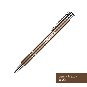 Cosmo ballpoint pen - Dark brown