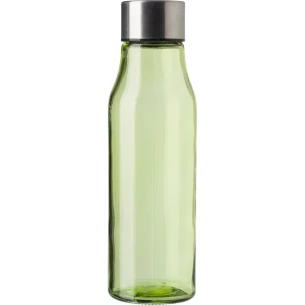 Candy glass bottle 500 ml - Lime green