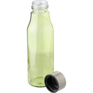 Candy glass bottle 500 ml - Lime green
