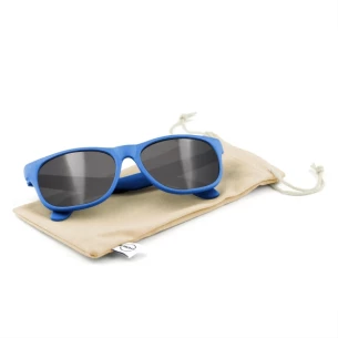 B'RIGHT B'RIGHT BEE STRAW GLASSES - blue