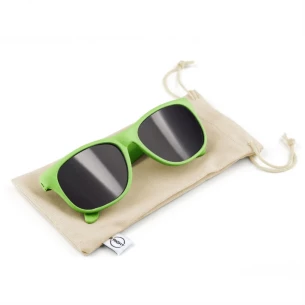 B'RIGHT B'RIGHT BEE STRAW GLASSES - light green