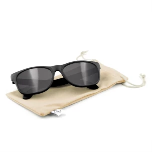 B'RIGHT wheat straw glasses - black