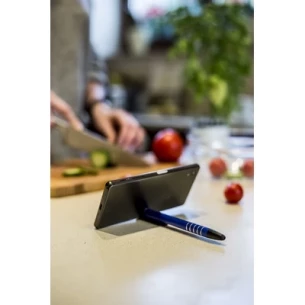 ERRAN LONG PEN - TOUCH PEN, PHONE STAND - Silver