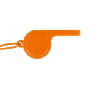 Whistle with string - orange - Orange
