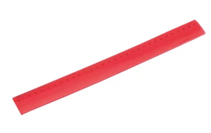 Flexible ruler - Red