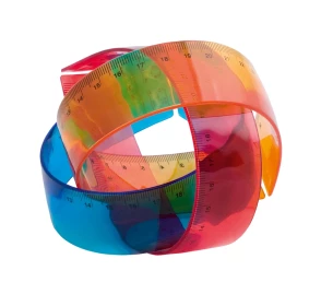 Flexible ruler - Red