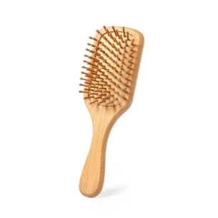 Bamboo hair brush - light brown