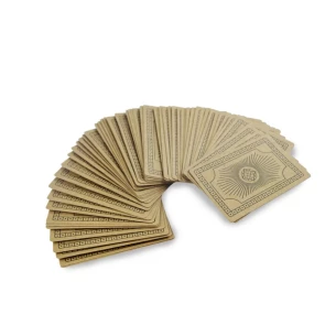 Harper recycled paper playing cards
