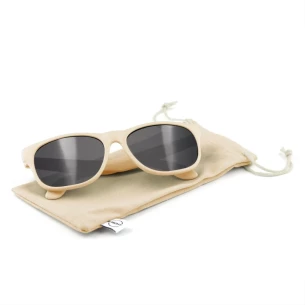 B'RIGHT wheat straw glasses - neutral