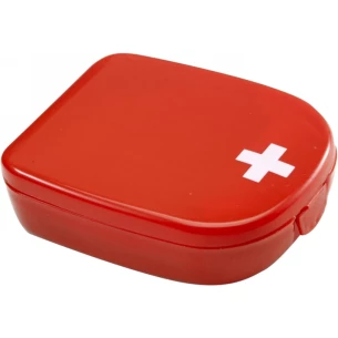 First-aid kit in plastic packaging, 5 el. - Red