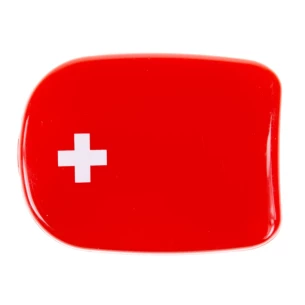 First-aid kit in plastic packaging, 5 el. - Red