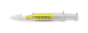 Syringe highlighter - Yellow
