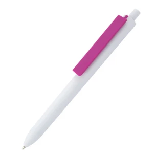 Comet White ballpoint pen - Fuchsia
