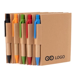 Eco1 notebook with pen - Orange