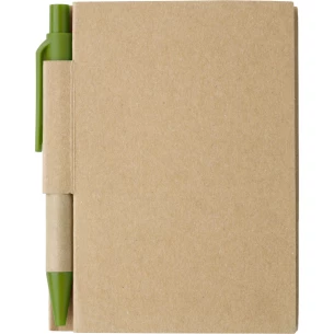 Eco1 note pad with pen - Green