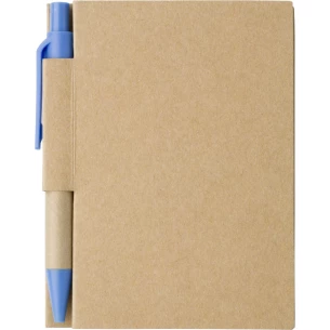 Eco1 notebook with pen - Blue