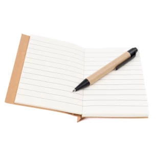 Eco1 notebook with pen - Blue