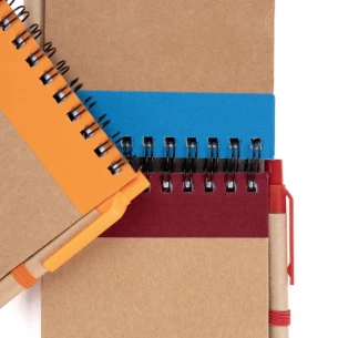 Eco2 note pad with pen - Red