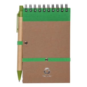 Eco2 note pad with pen - Green