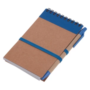 Eco2 note pad with pen - Blue