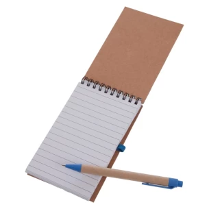 Eco2 note pad with pen - Blue