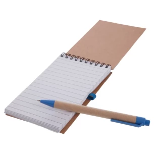 Eco2 note pad with pen - Blue
