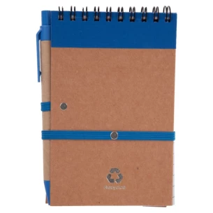 Eco2 note pad with pen - Blue