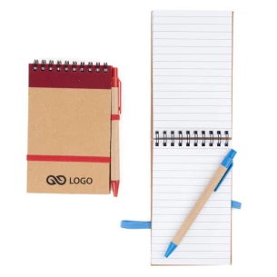 Eco2 note pad with pen - Black