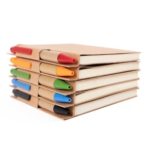 Eco1 note pad with pen - Black