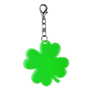 Reflective key ring Clover