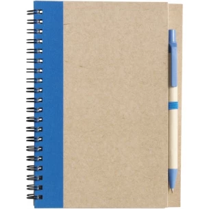 Eco3 note pad with pen - Blue