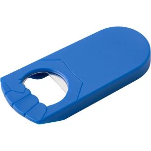 Plastic opener Hand - Blue