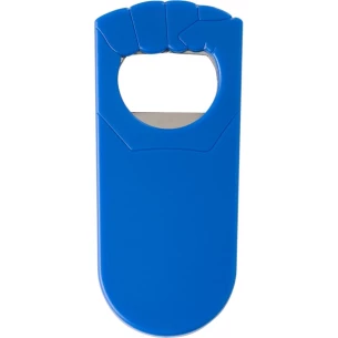 Plastic opener Hand - Blue
