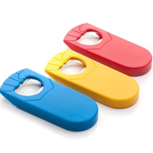 Plastic opener Hand - Blue
