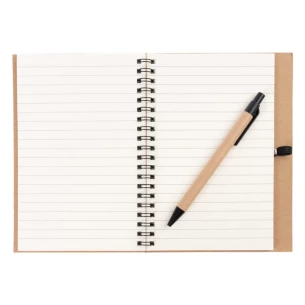 Eco3 note pad with pen - Black