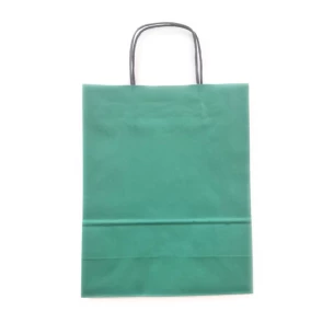 Soft paper bag A5 - Green