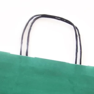 Soft paper bag A5 - Green