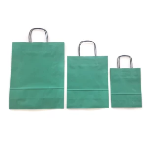 Soft A4 paper bag - Green