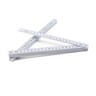 Folding measuring tape 2 m - White
