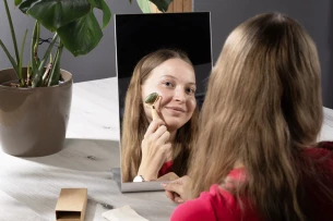 BELLEZA Face Roller - Olive