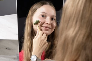 BELLEZA Face Roller - Olive